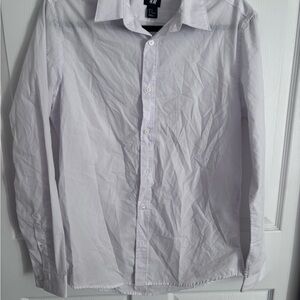 H&M Men's Crisp White Dress Shirt